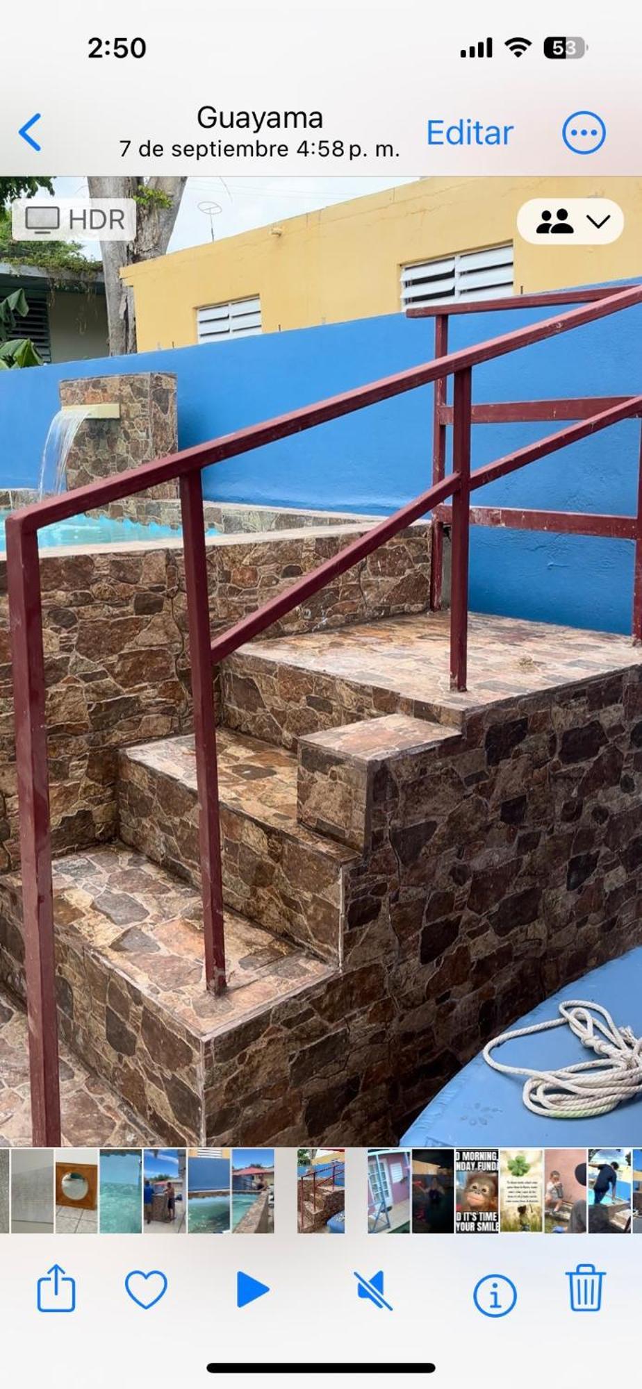 Ferienwohnung The Little Blue House Guayama Exterior foto